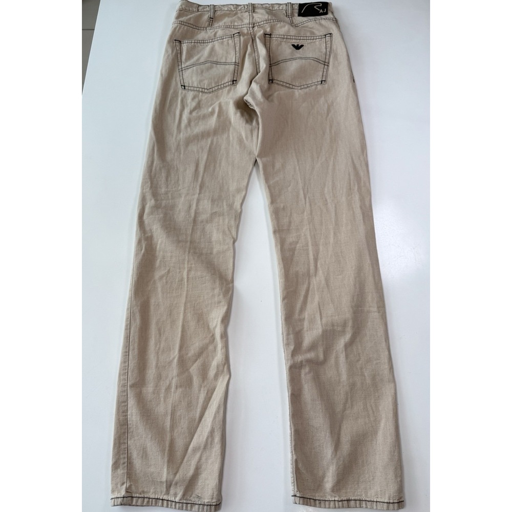 Armani Jeans Straight Fit in Beige